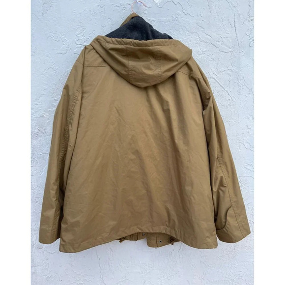 Redhead Mens Long Sleeve Quilted Double Hoodie Jacket Brown Sz XXL - Picture 12 of 14